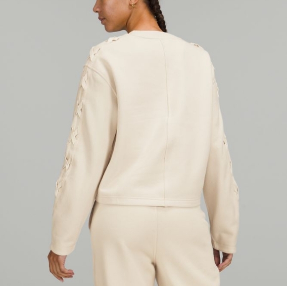 Lululemon Braided Sleeve Pullover - Picture 2 of 8